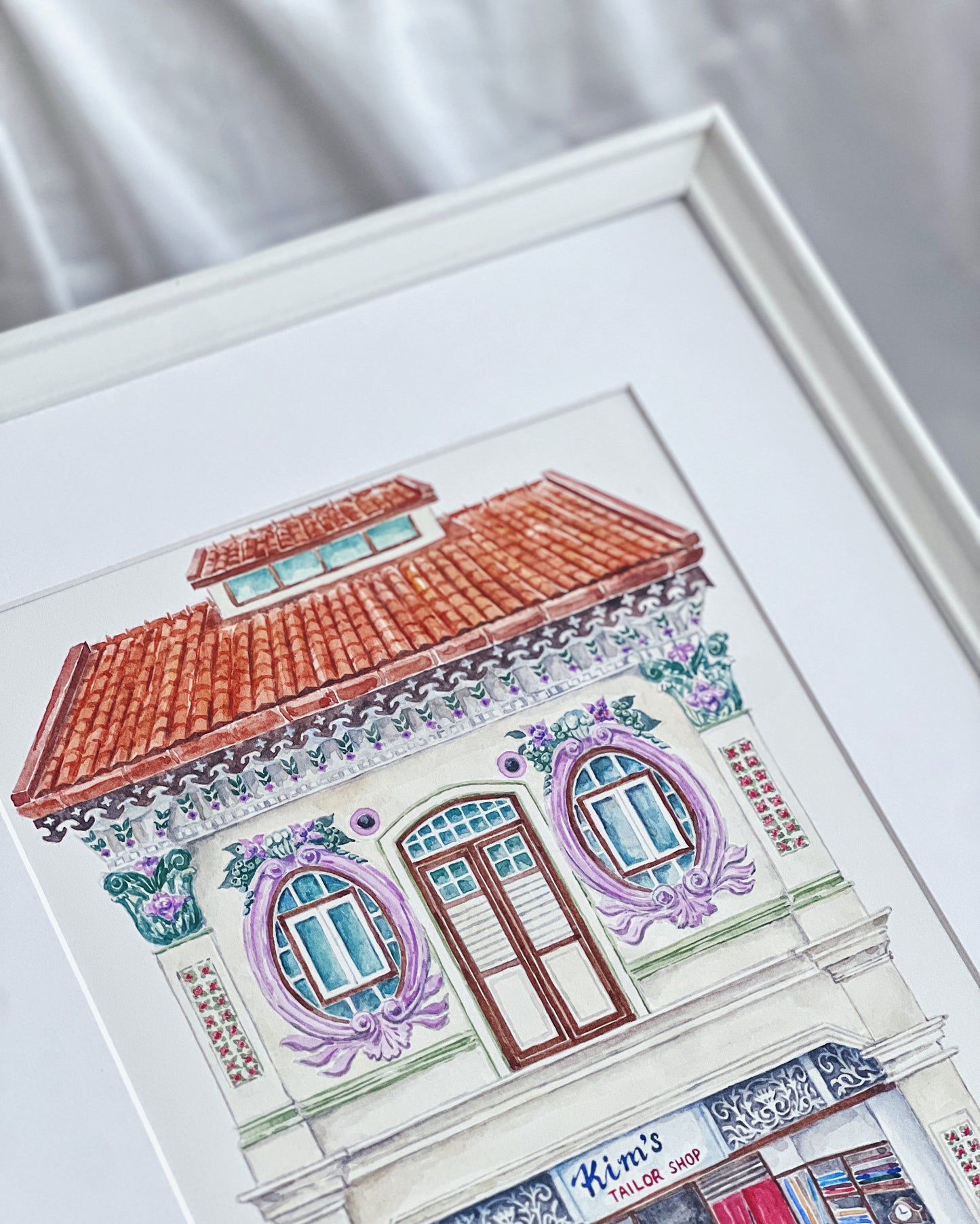 Original Artwork - Syed Alwi Shophouse in Jalan Besar, 2025
