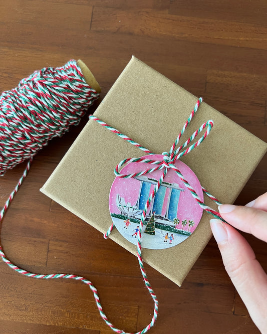 Singapore Christmas Gift Tags