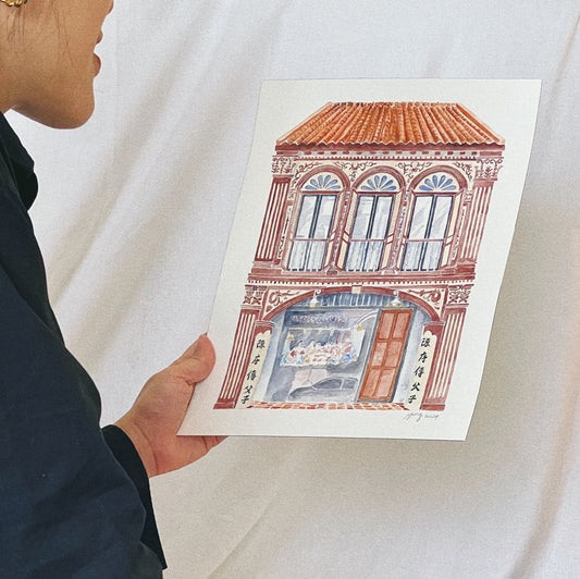 Original Artwork - Nutmeg Shophouse, 2024
