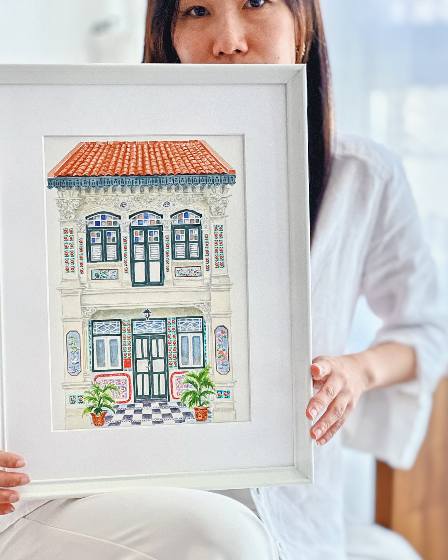Original Artwork - Petain Road Shophouse, 2025