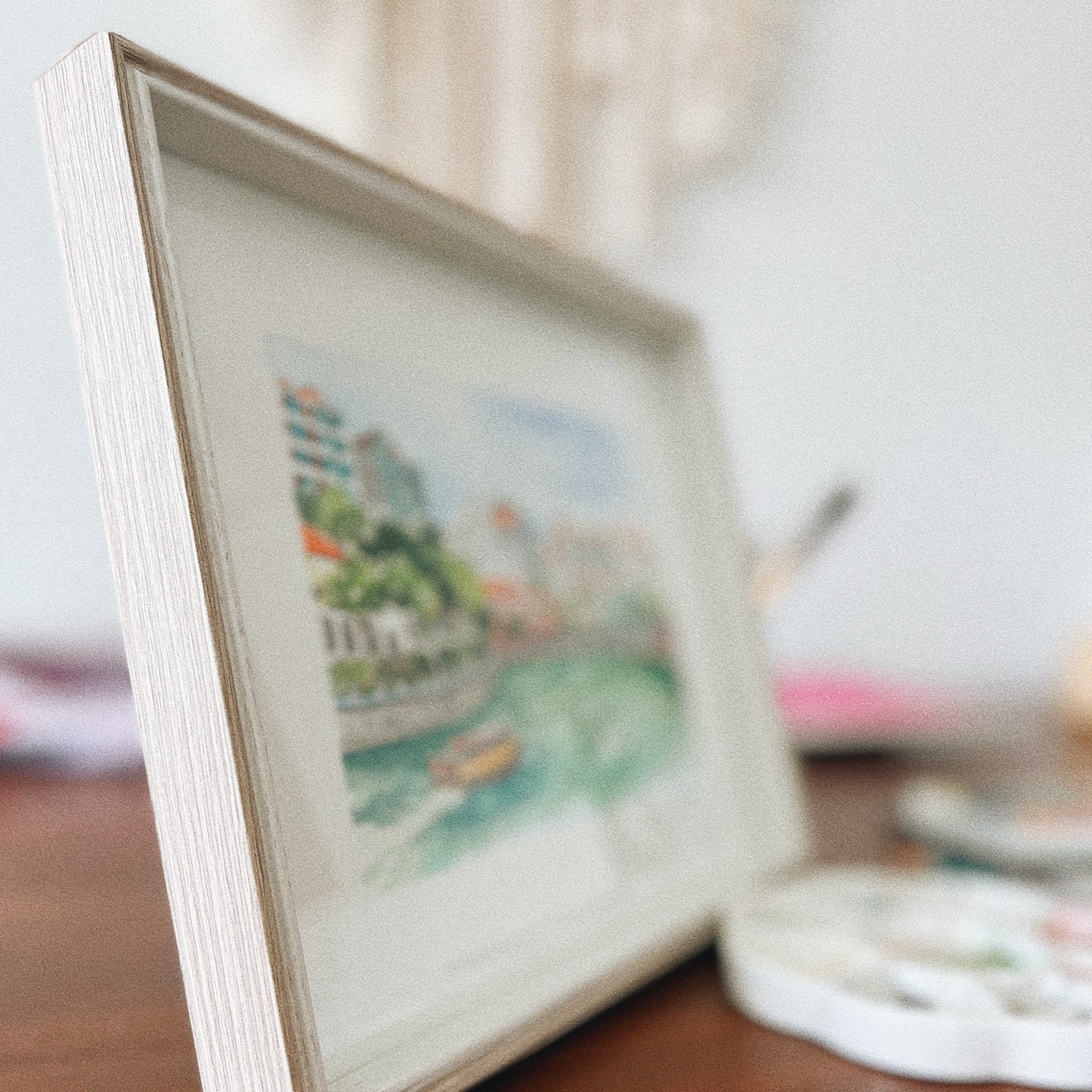 Robertson Quay Framed Artwork, 2023