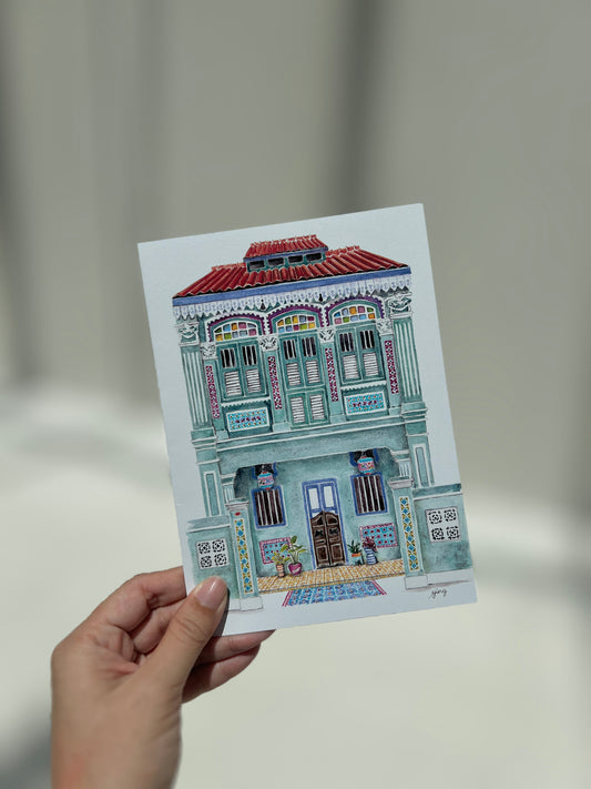 Shophouse Greeting Cards