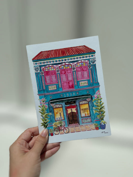 Shophouse Greeting Cards