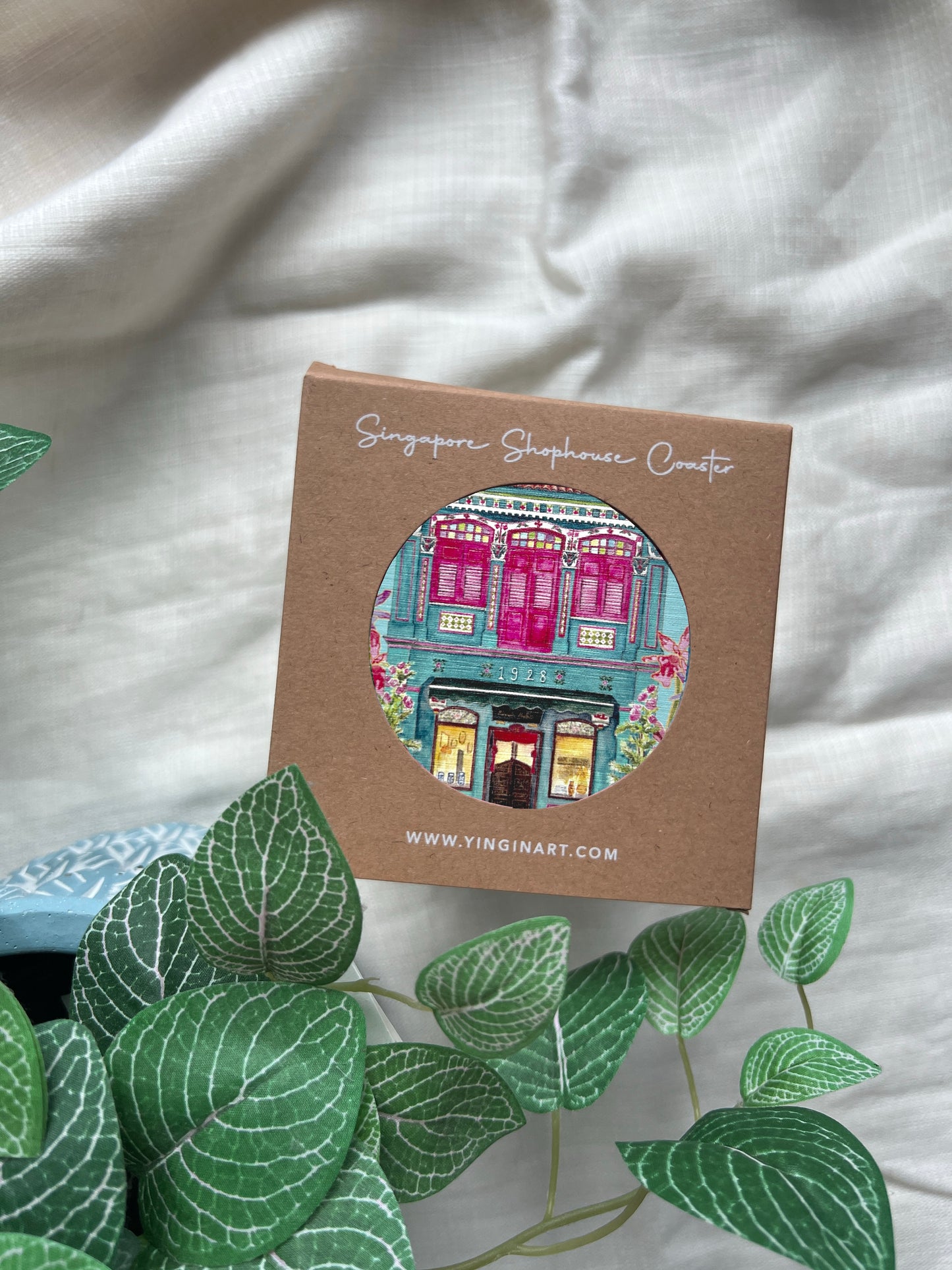 Singapore Shophouse Coasters