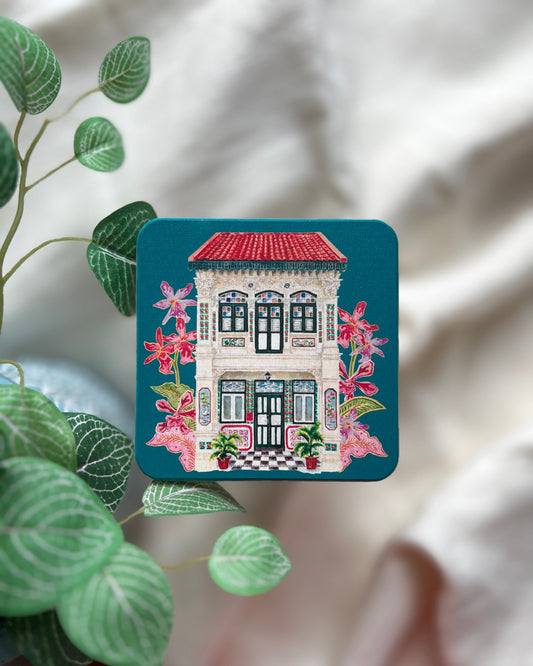 Singapore Shophouse Coasters