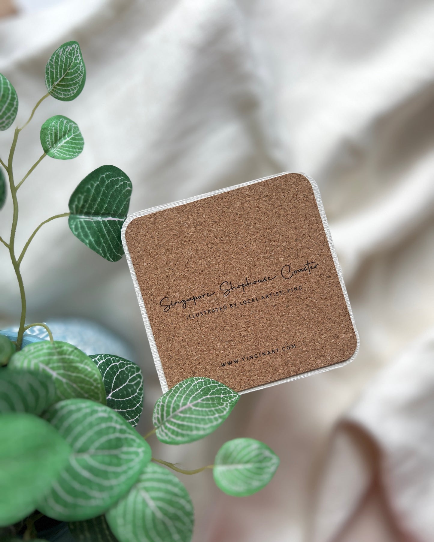Singapore Shophouse Coasters - Joo Chiat Set of 2