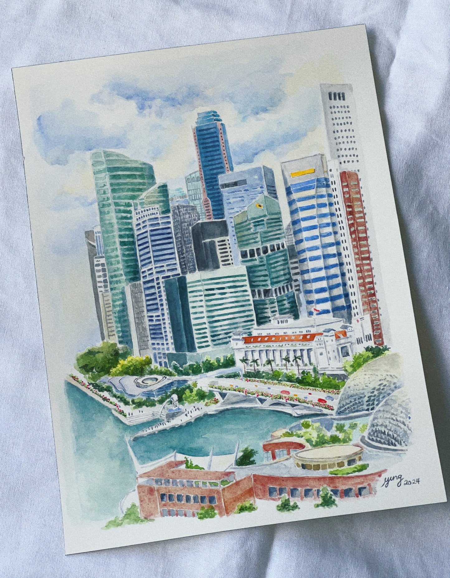 Original Artwork - Marina Splendor, 2024
