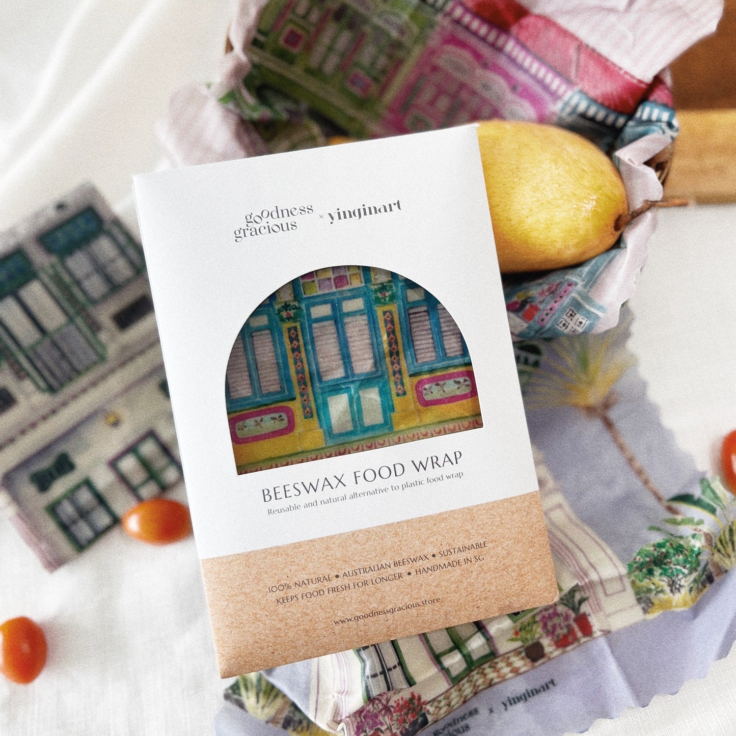 Shophouse Beeswax Wraps by Goodness Gracious