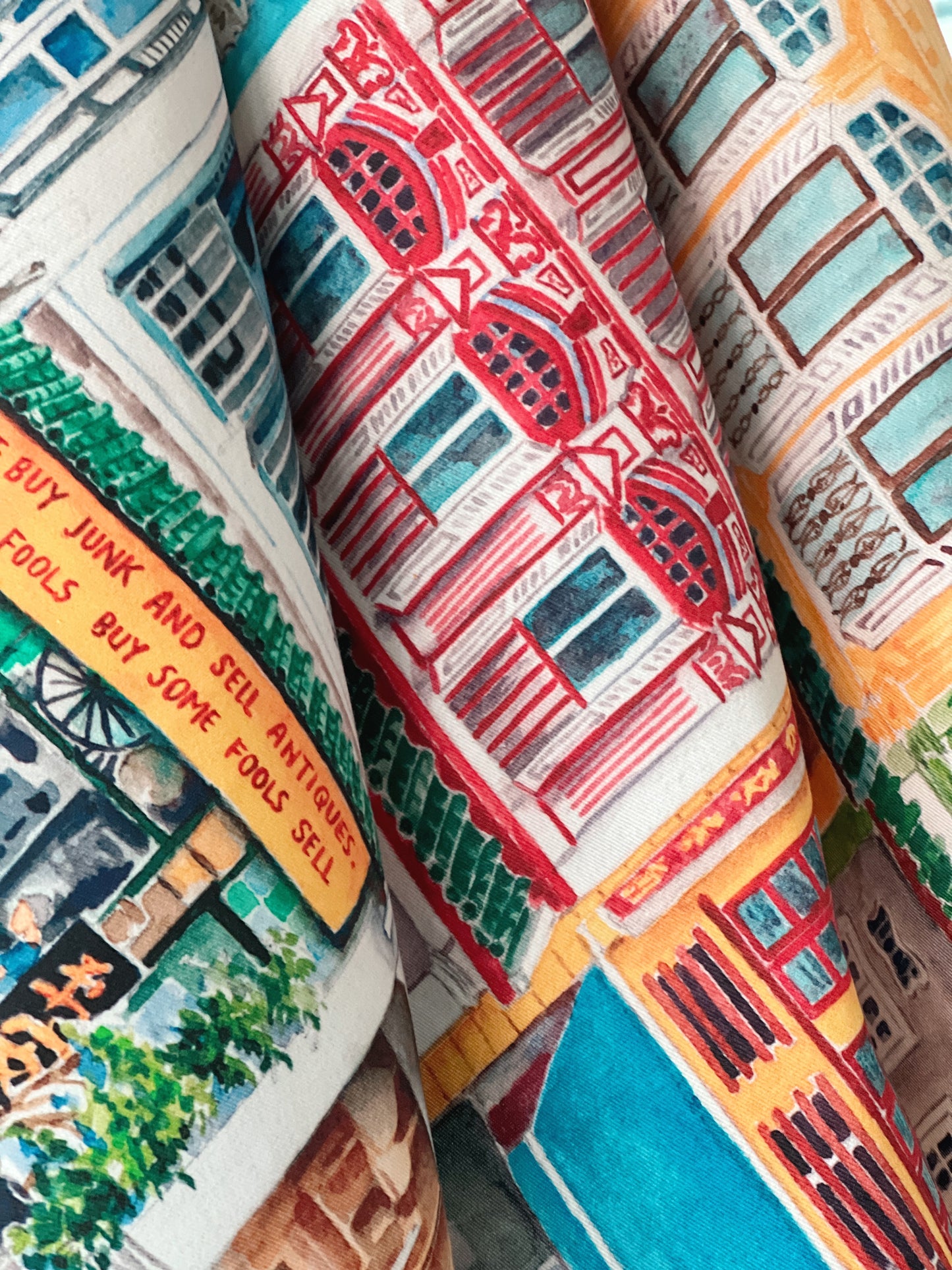 Singapore Shophouse Tea Towels