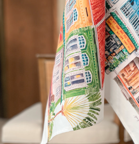 Singapore Shophouse Tea Towels