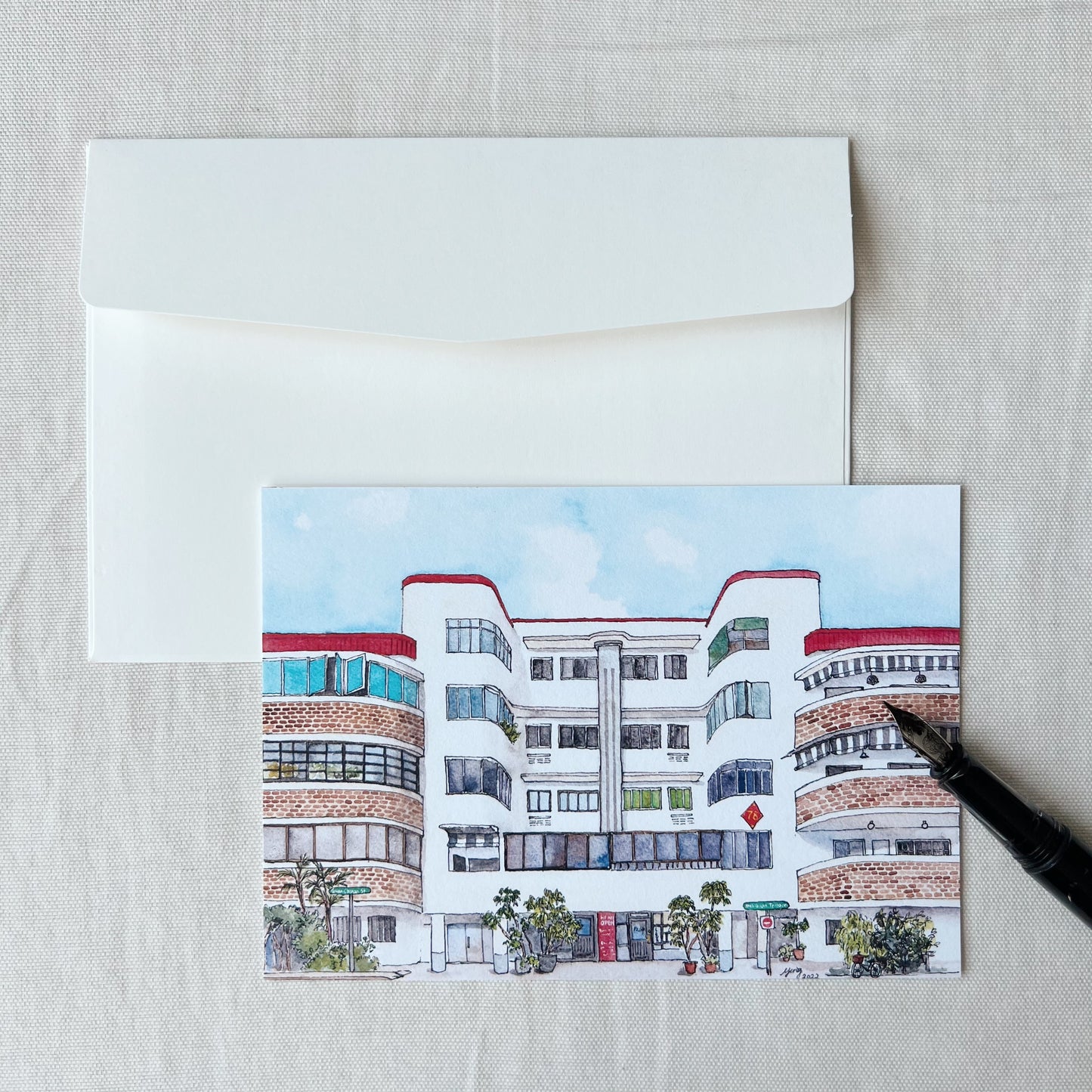 Singapore Postcards Set