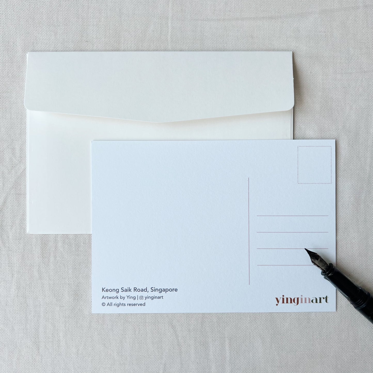 Singapore Postcards Set