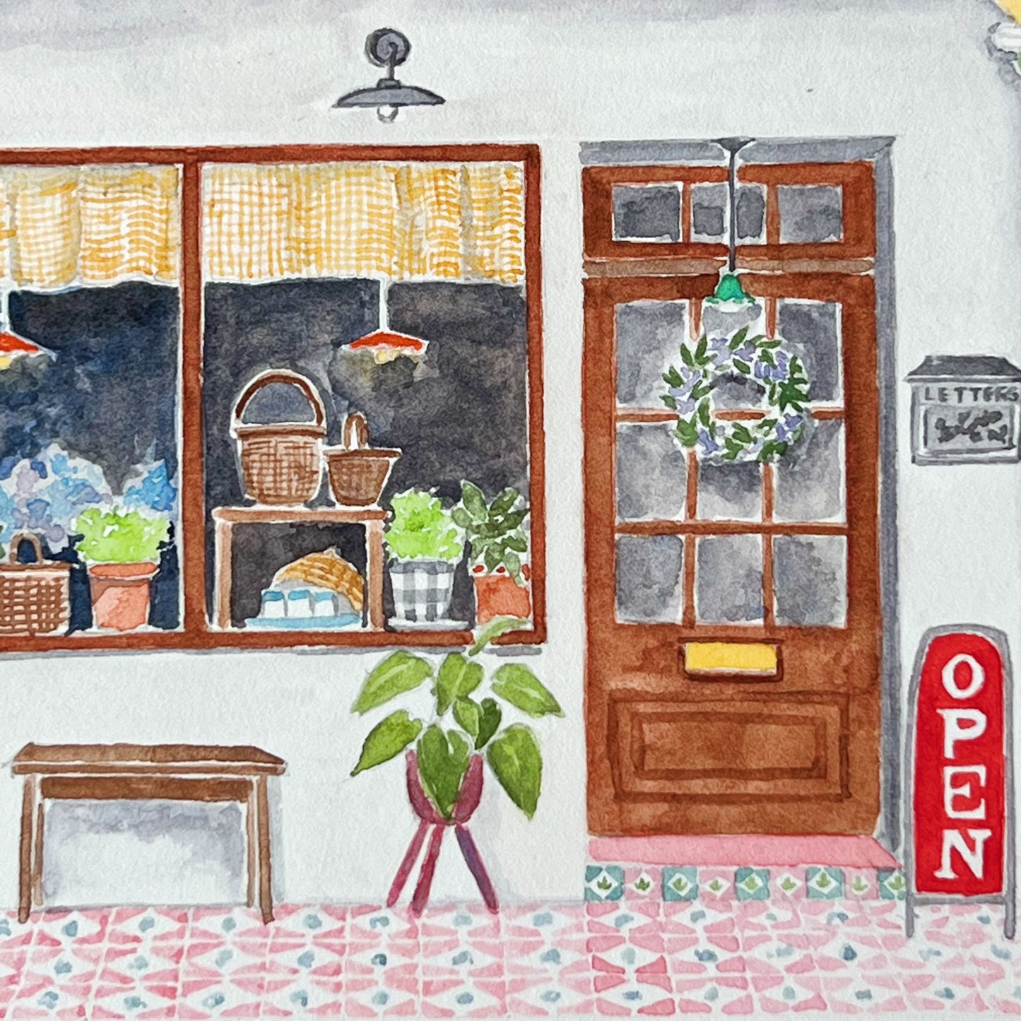 Singapore Art Print - Florence Shophouse