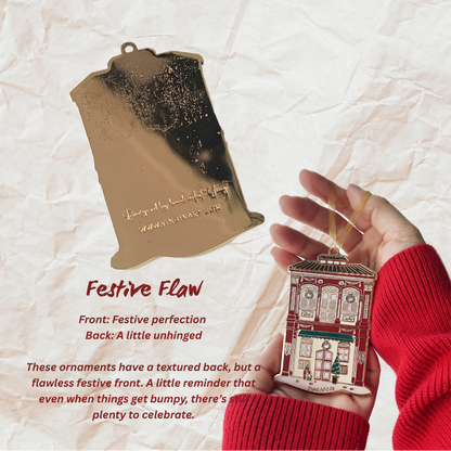 Christmas Enamel Ornaments