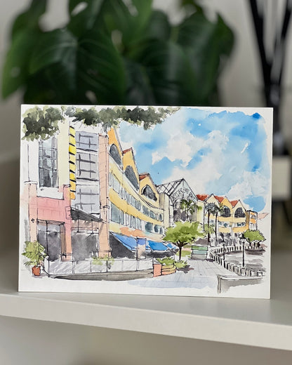 Robertson Quay | A5 Sketch