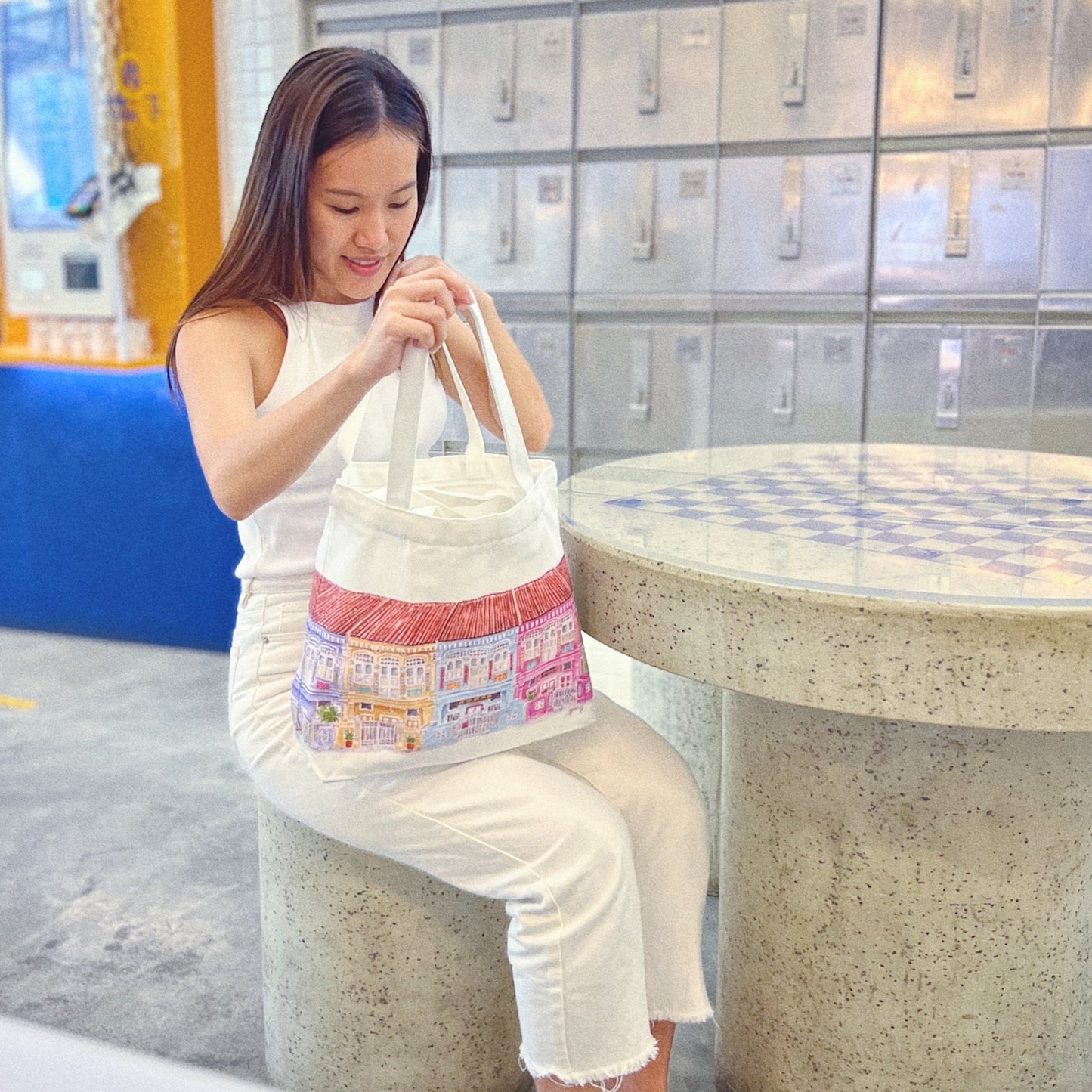 Koon Seng Shophouses Tote Bag