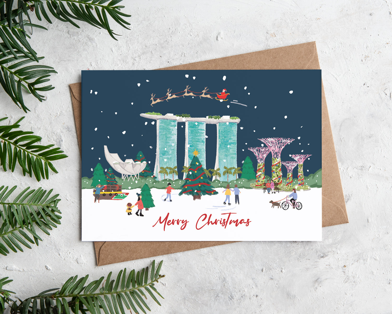 Singapore Christmas Card MBS