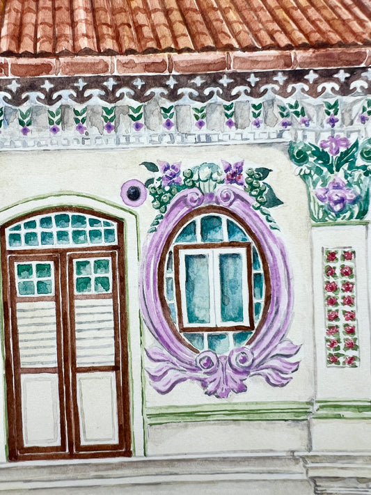 Original Artwork - Syed Alwi Shophouse in Jalan Besar, 2025