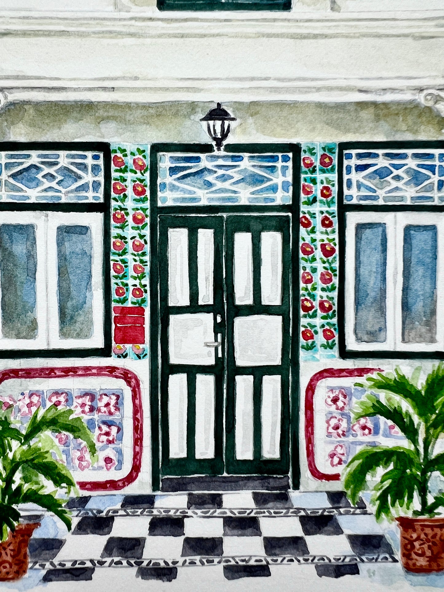 Original Artwork - Petain Road Shophouse, 2025