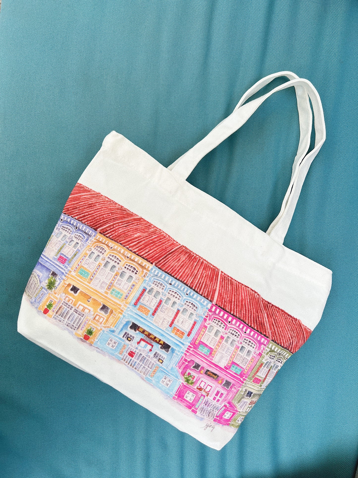 Koon Seng Shophouses Tote Bag