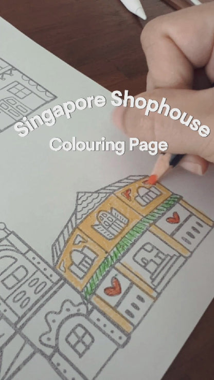 Singapore Shophouse theme - Colour & Craft Set