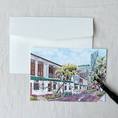 Singapore Postcards Set