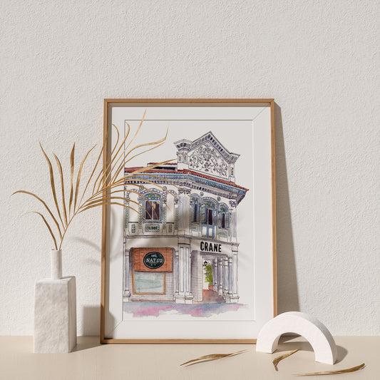Fine Art Print - Crane Shophouse