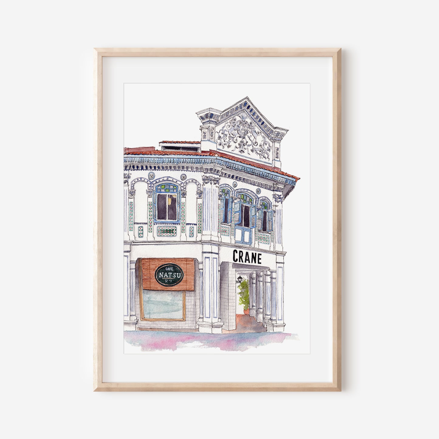 Original Artwork - Crane Shophouse, 2022