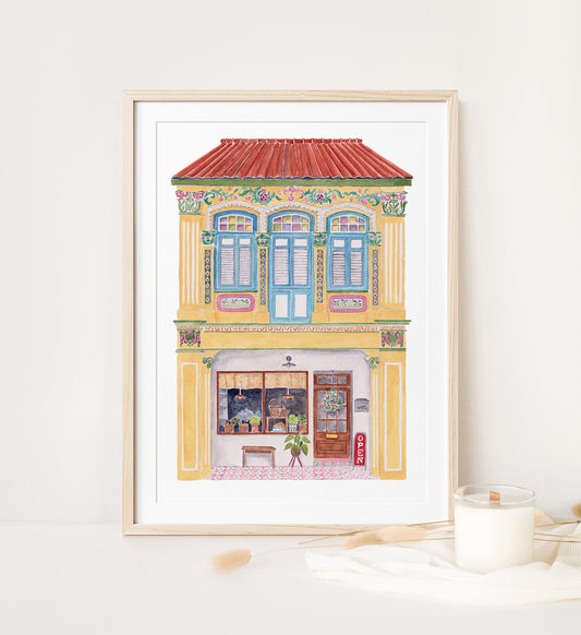 Fine Art Print - Florence Shophouse