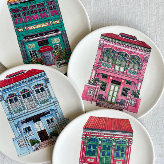 Shophouse Mini Plates Set