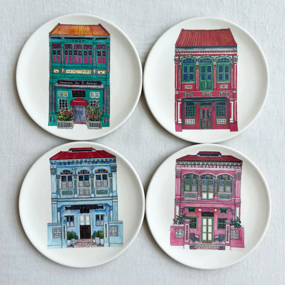 Shophouse Mini Plates Set