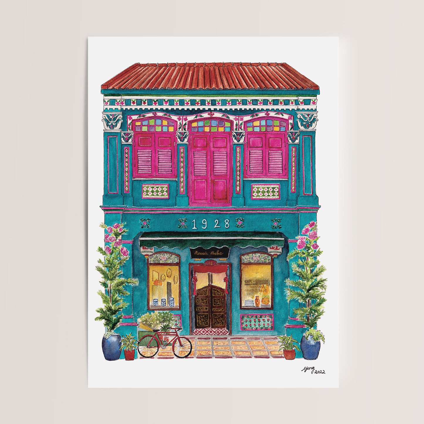 Shophouse Cards Set