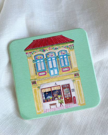 Shophouse Diatomite Coasters