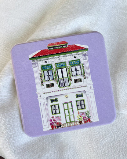 Shophouse Diatomite Coasters